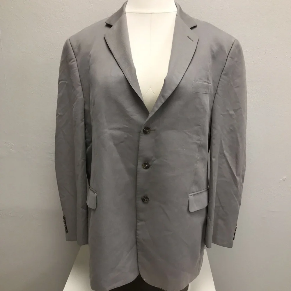 Chaps Men's Khaki Blazer - Size 48L
